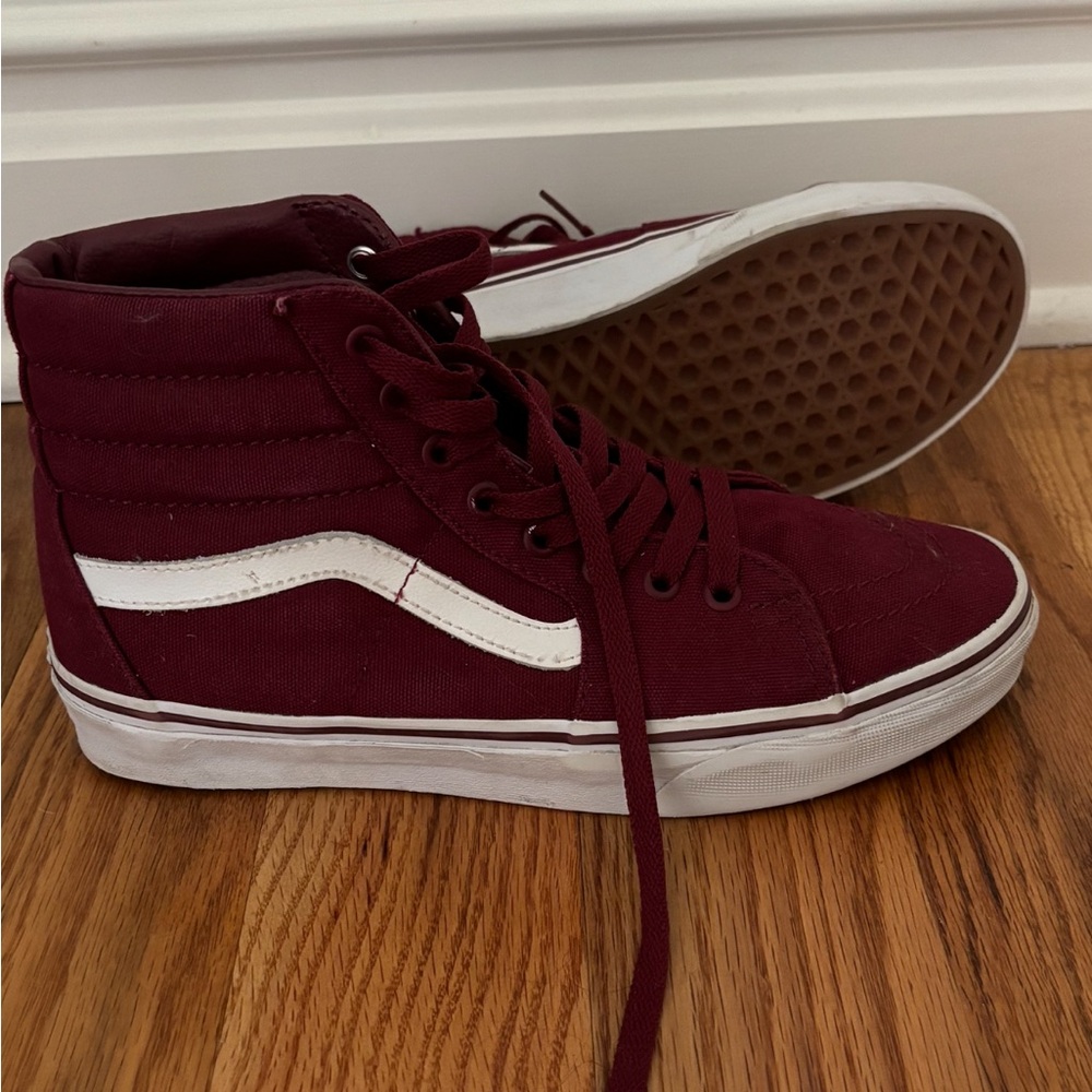 Vans sk8 hi (maroon)